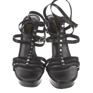 Saint Laurent studded tribute Heels